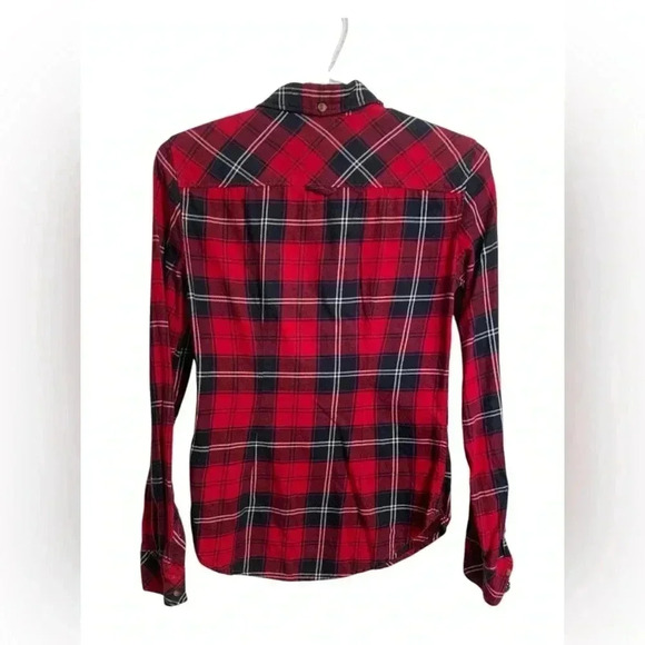 H&M lightweight flannel shirt,  size 2, 100% cotton - Picture 3 of 5